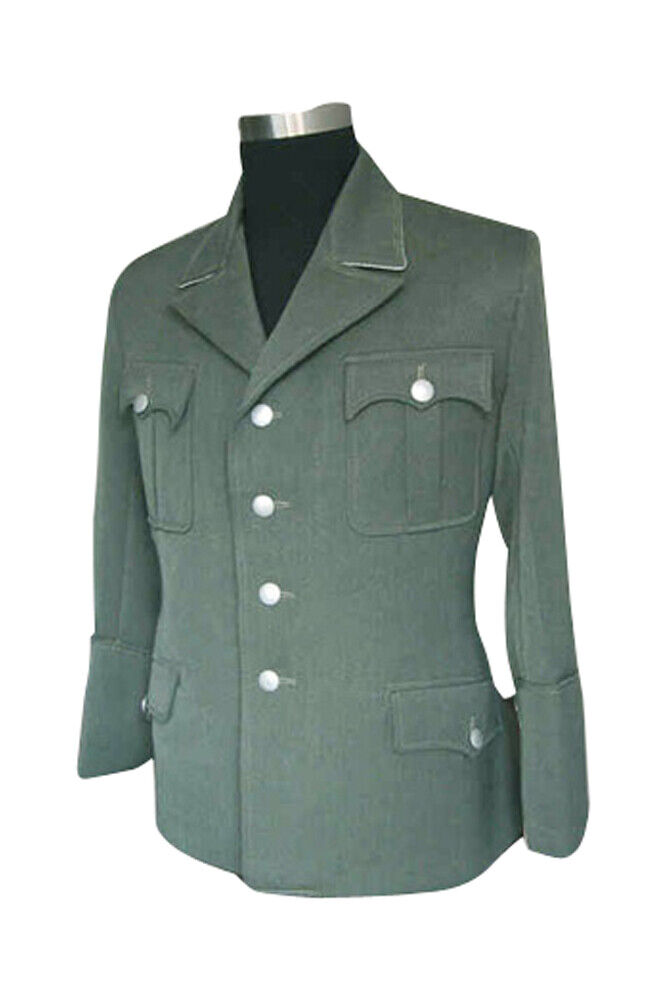 WW2 German Elite M34 Officer Fieldgrey Gabardine Jacket dress tunic