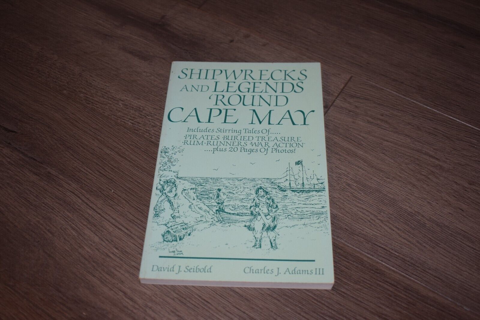 Shipwrecks & Legends Round Cape May by David Seibold & Charles Adams III 1987