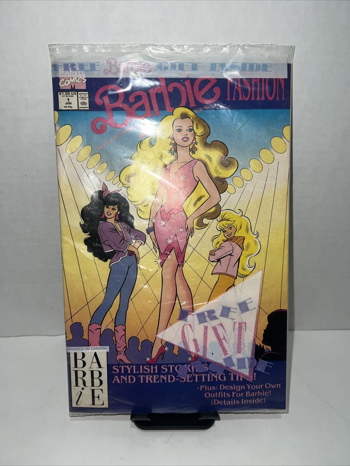 Marvel Comics BARBIE FASHION #1 Comic 1988 US Edition-NEW-In plastic-*Free ship