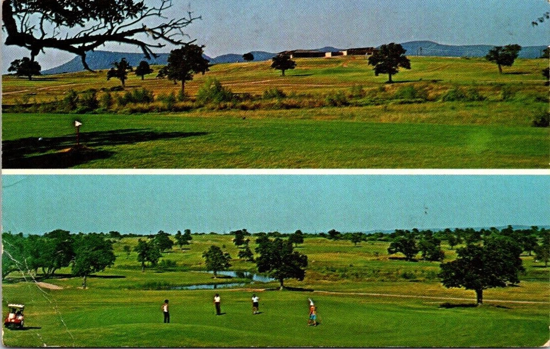 Postcard Multi View~Kingsland Texas~Highland Lakes Country Club PGA Golf Course
