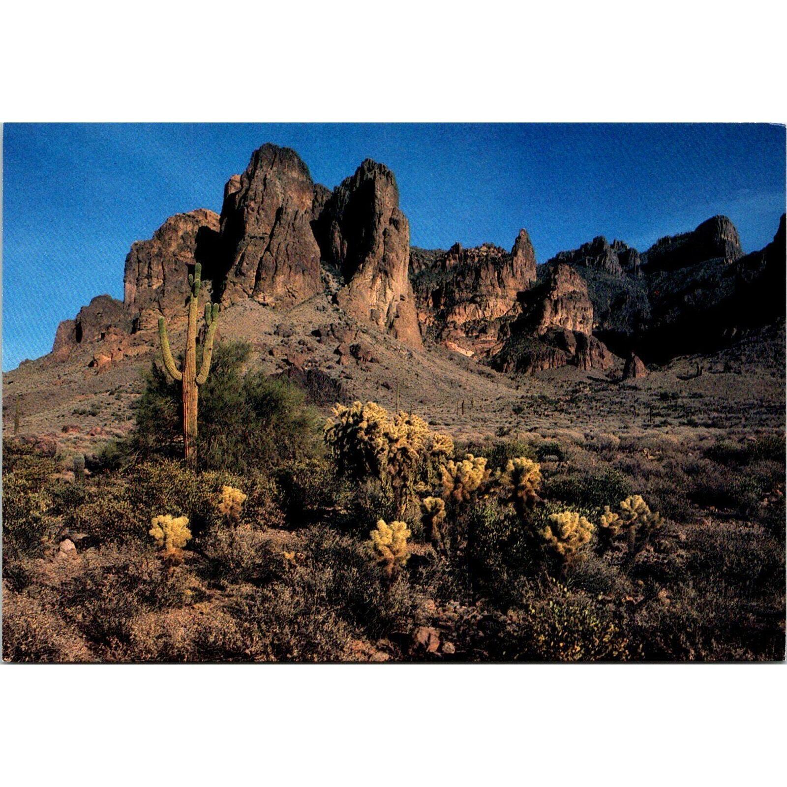 Postcard Arizona Picacho Peak Between Phoenix and Tucson