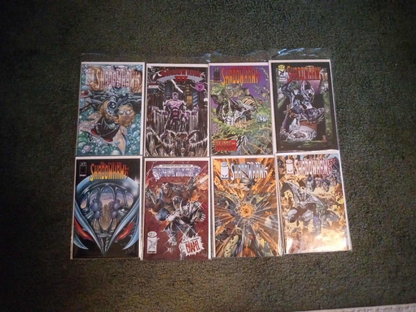 Image Comics Shadow Hawk Lot Of 8 Modern Age NM Perfect Great Issues Rare