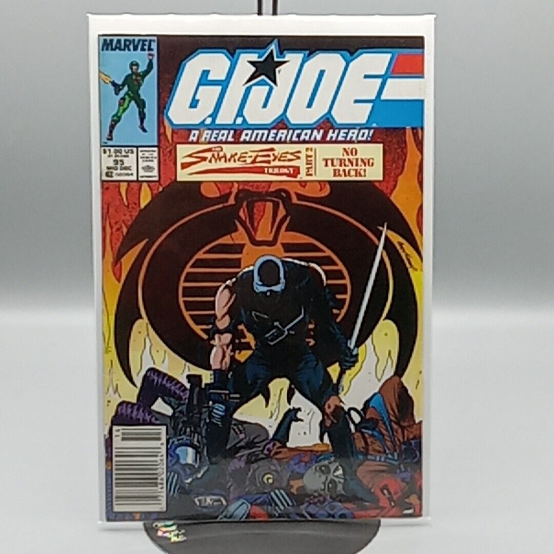 G.I. Joe: A Real American Hero #95 Newsstand, Marvel Comics (1989)