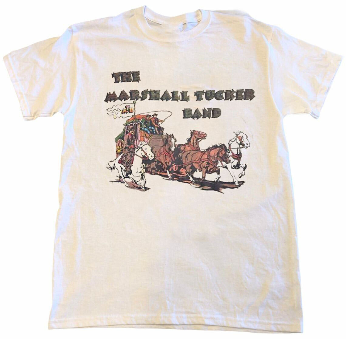 The Marshall Tucker Band Tuckerized Short Sleeve T Shirt Full Size S-5XL