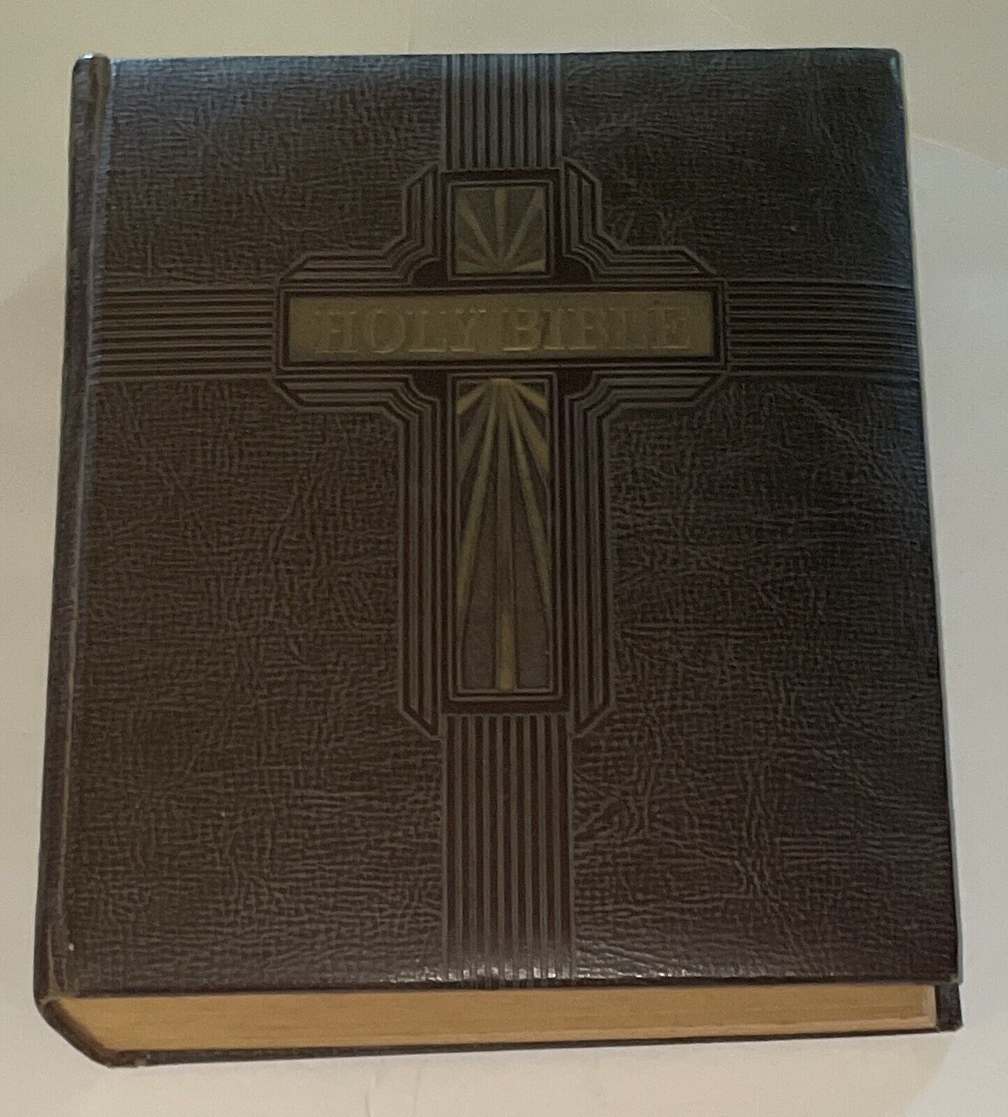 Vintage Self-Pronouncing Old/New Testame Original Tongue Southwestern Holy Bible