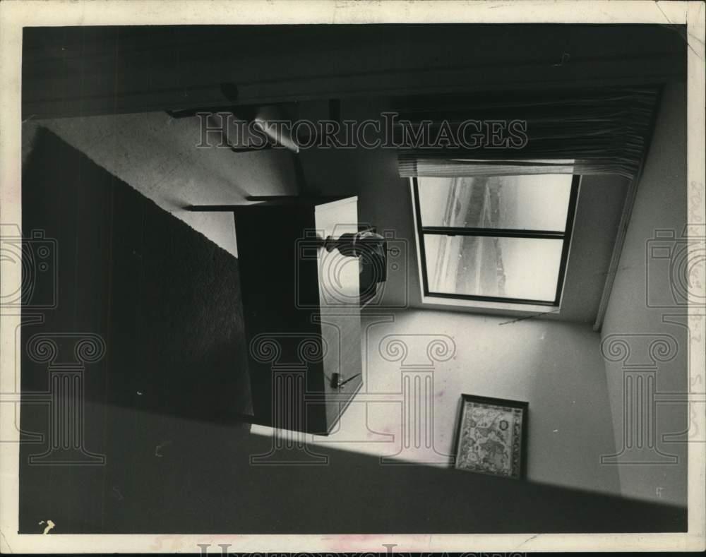 1970 Press Photo Interior of Dudley Park Apartments unit in Albany, New York
