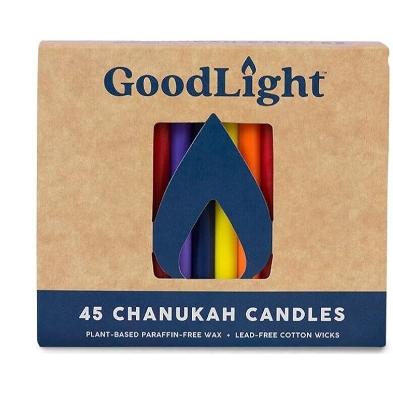 Chanukah (Multicolor) 45 Candles, 45 CT