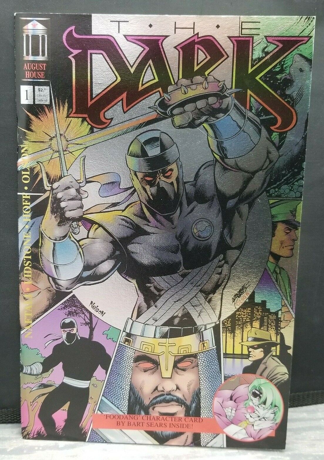 The Dark #1 August House Comic 1995 Color Foil Cover