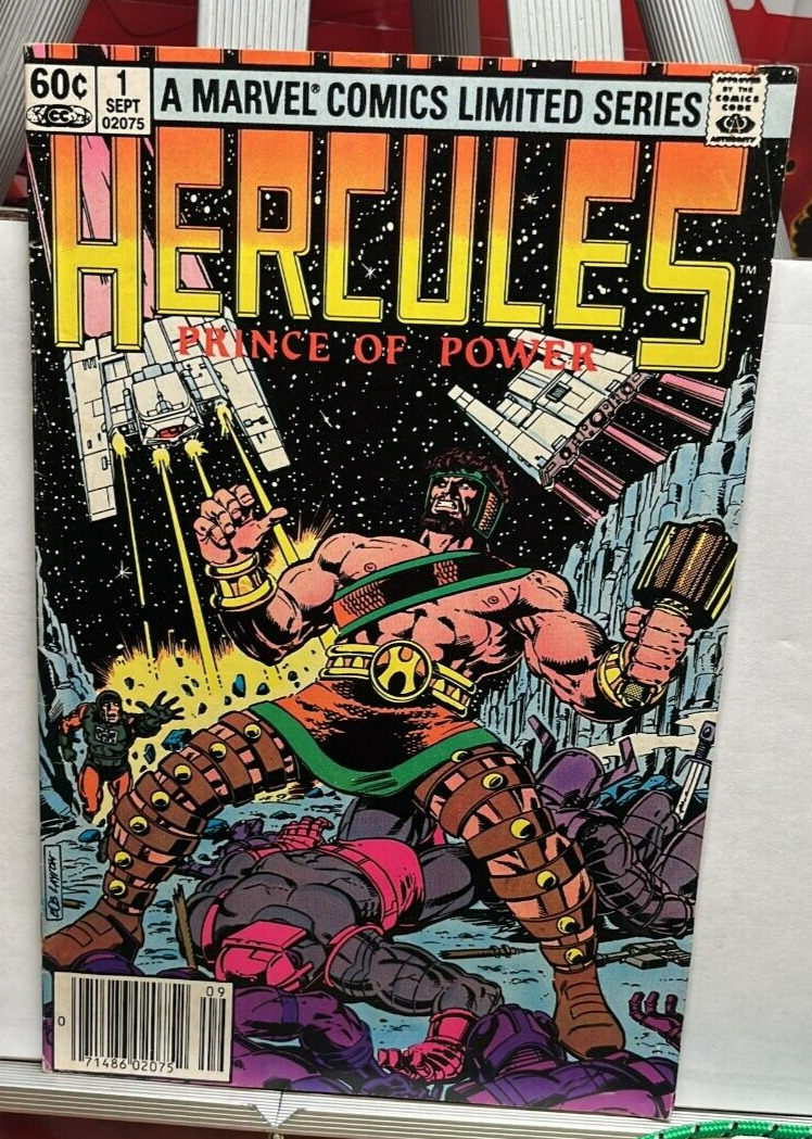 Hercules: Prince of Power #1, Limited Series, Newsstand Edition, 1982