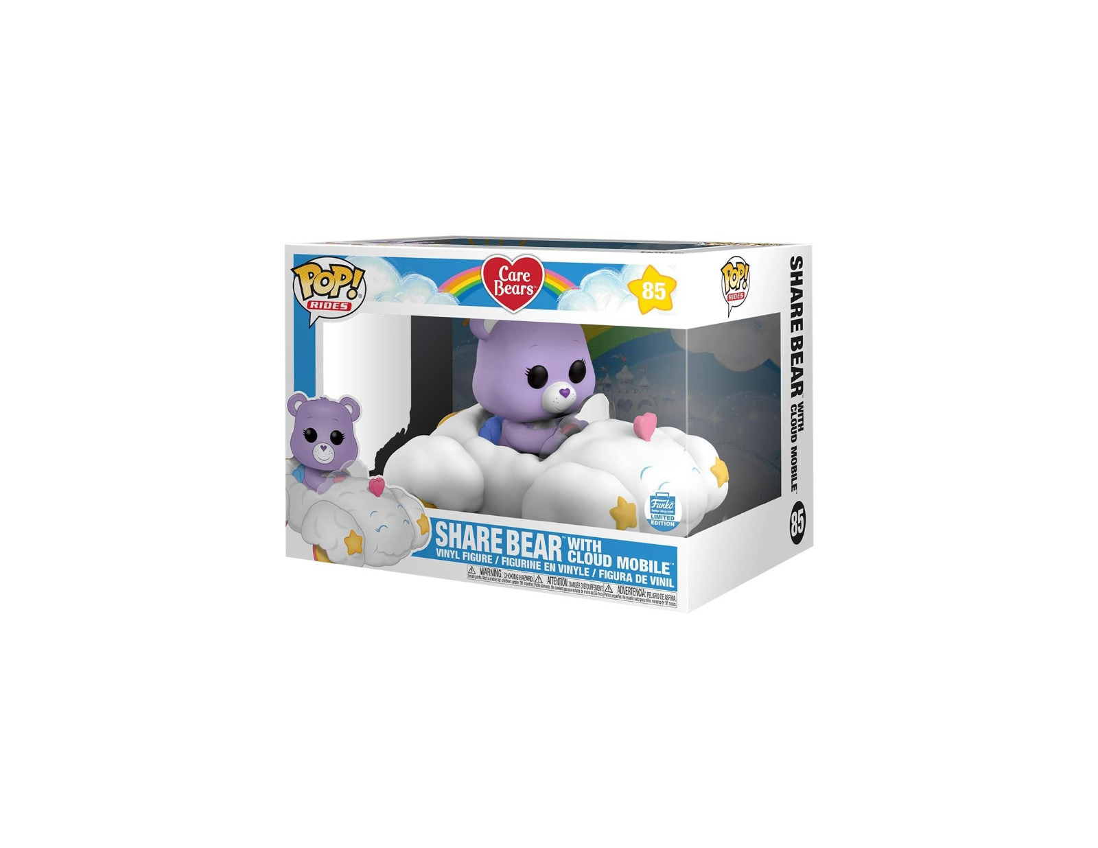 Funko POP Rides - Care Bears - Share Bear with Cloud Mobile #85 (Funko Exclus)