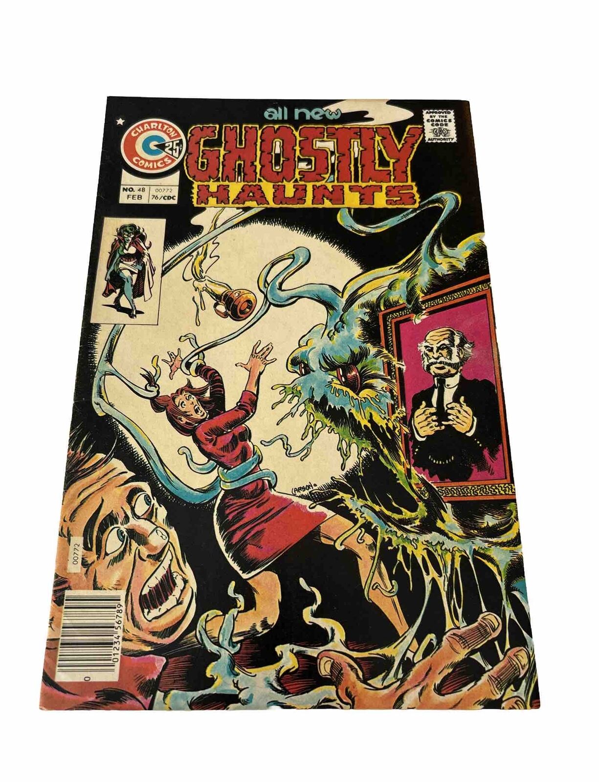 Ghostly Haunts 48, (VF+ 8.5) 1976 Ditko 6 page story VG Condition (box36)