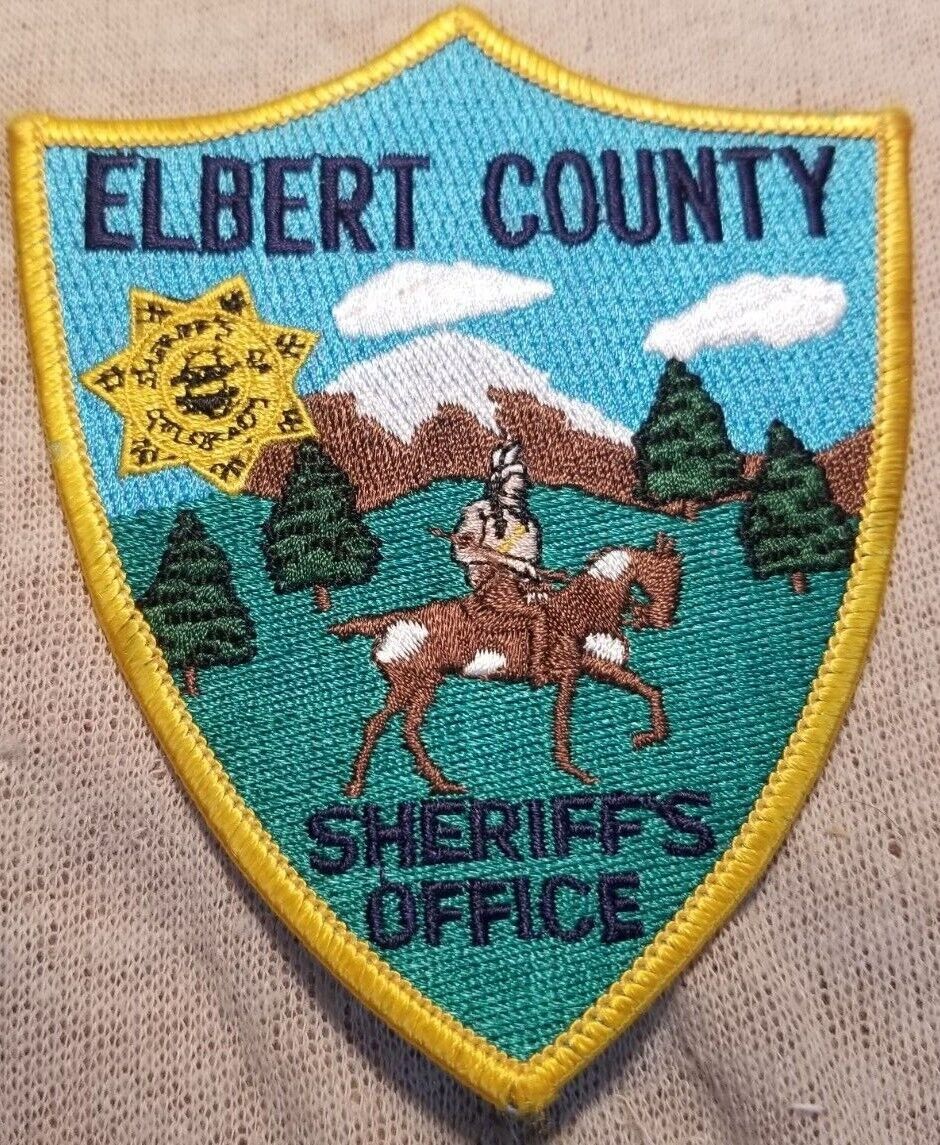CO Elbert County Colorado Sheriff Patch