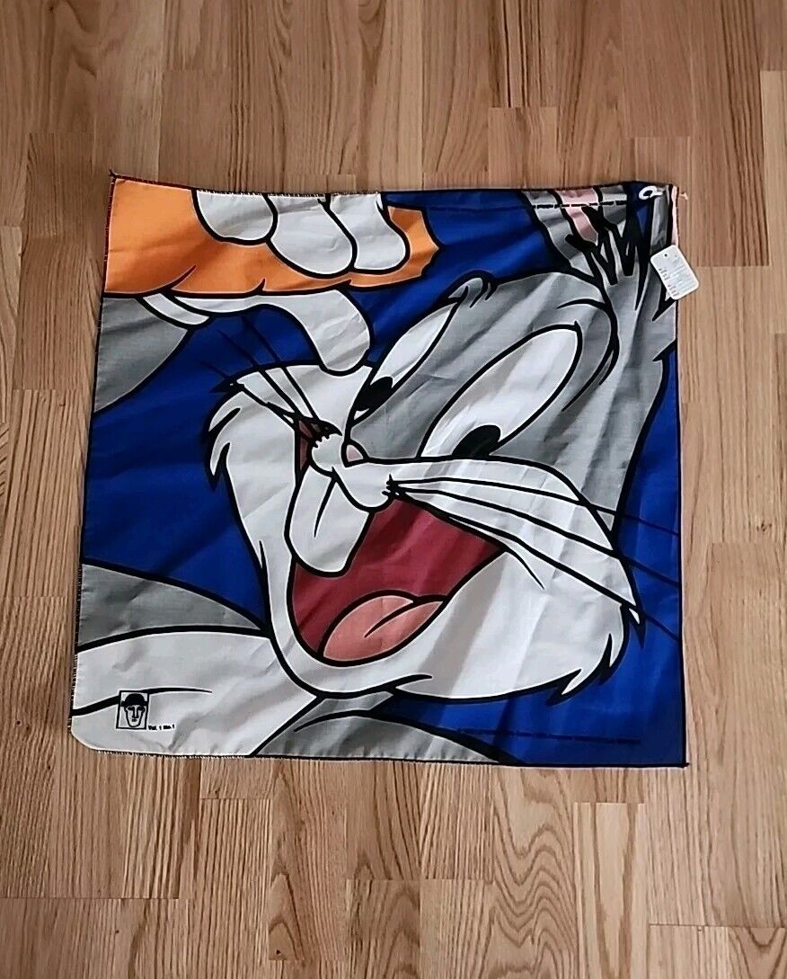 Vintage 1996/1993 Looney Tunes Bugs Bunny Bandaroos/ Handkerchief