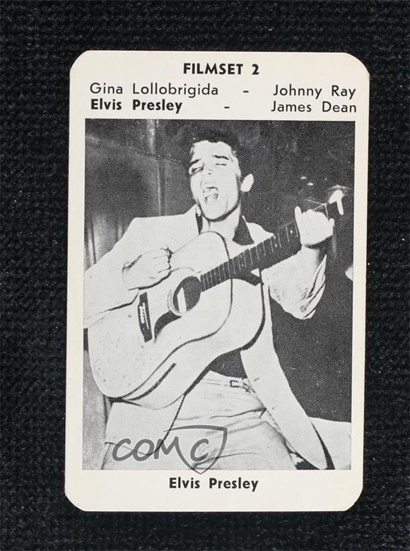 1950s Maple Leaf Gum Filmset Playing Cards Elvis Presley #2.3 11bd