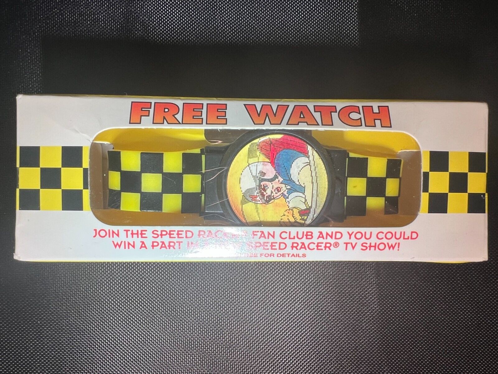 1993 Speed Racer Special Decoder Wrist Watch In Box Vintage