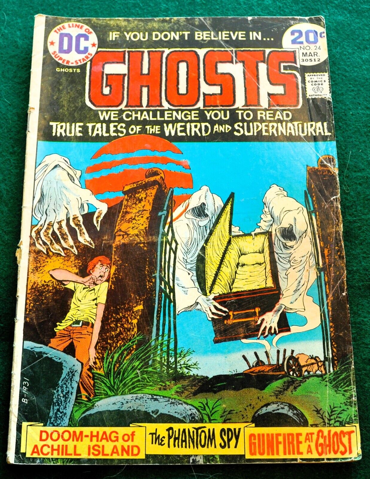 Ghosts #24 -  DC Comics - Mar.  1974, $0.20 - VG
