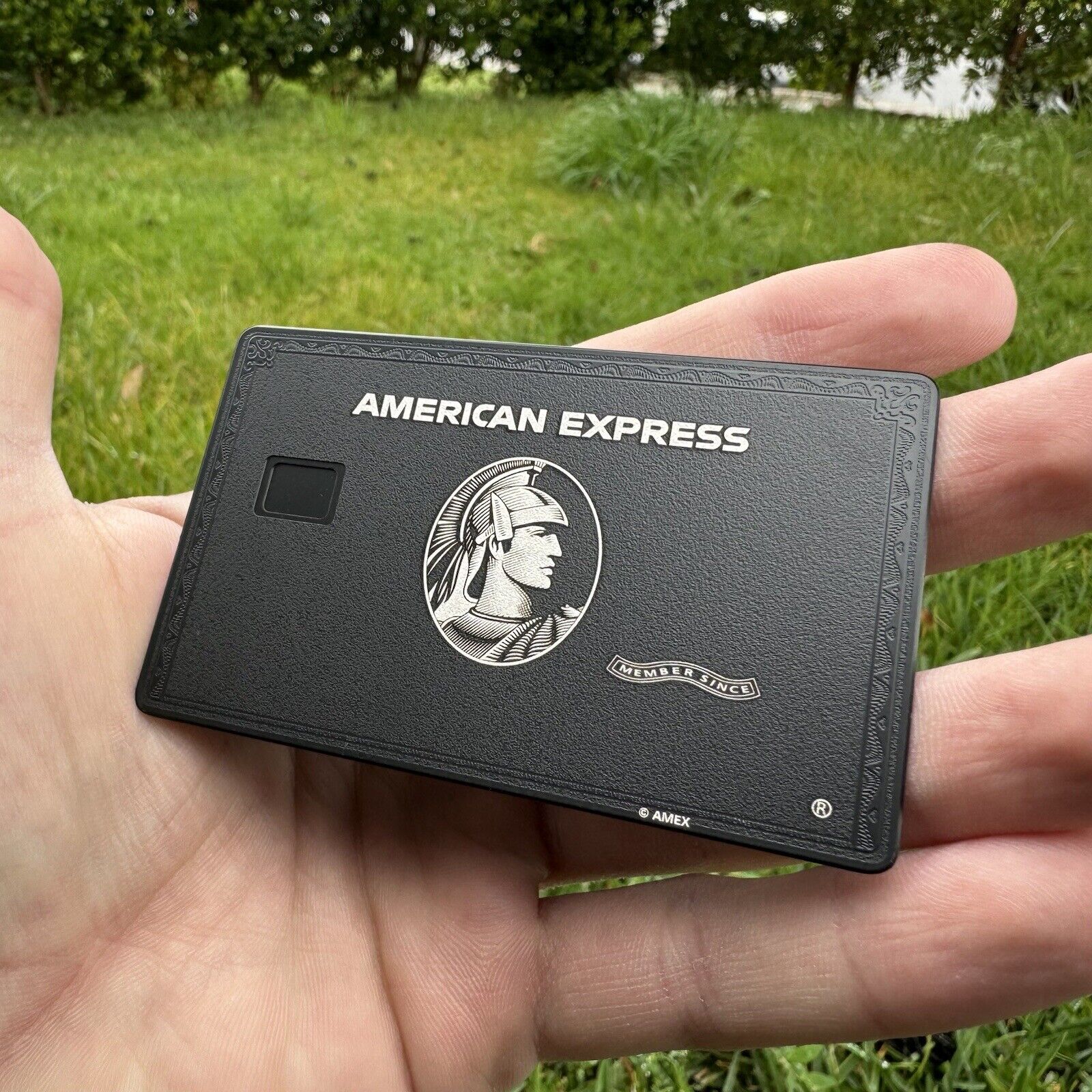 Centurion AMEX METAL Black Card FULL CHIP + STRIPE CUSTOM Metal Debit Card