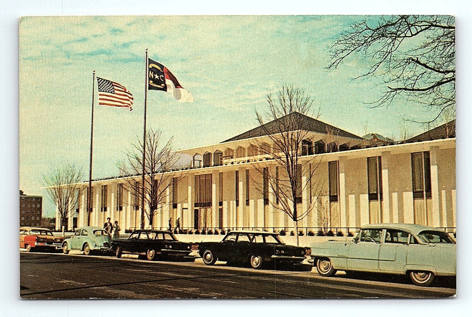 Raleigh North Carolina Legislative Building Postcard   pc93