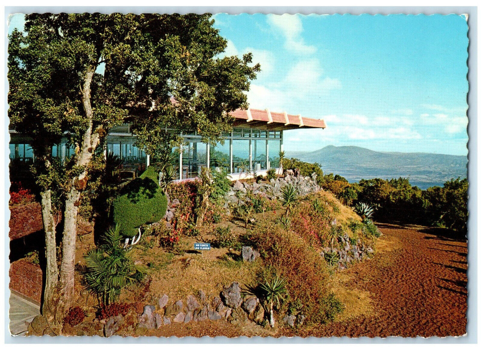 1979 Hotel De Montana Cerro Verde El Salvador Central America Postcard