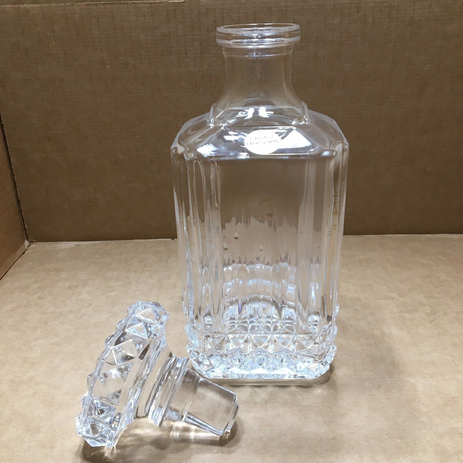 Vintage Genuine French Lead Crystal Decanter