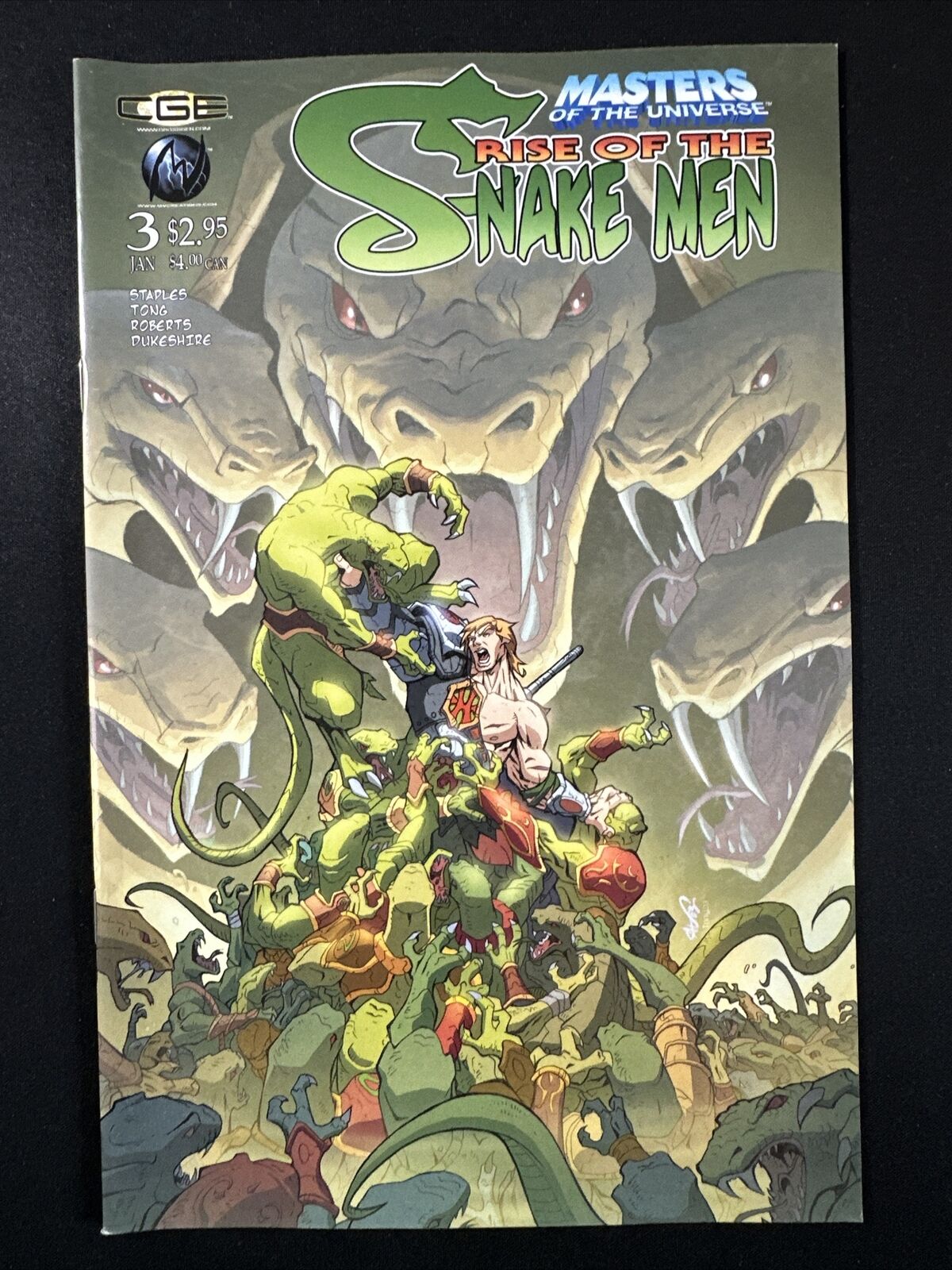 Masters of the Universe Rise of the Snake Men #3 MVCreations VF/NM *A5