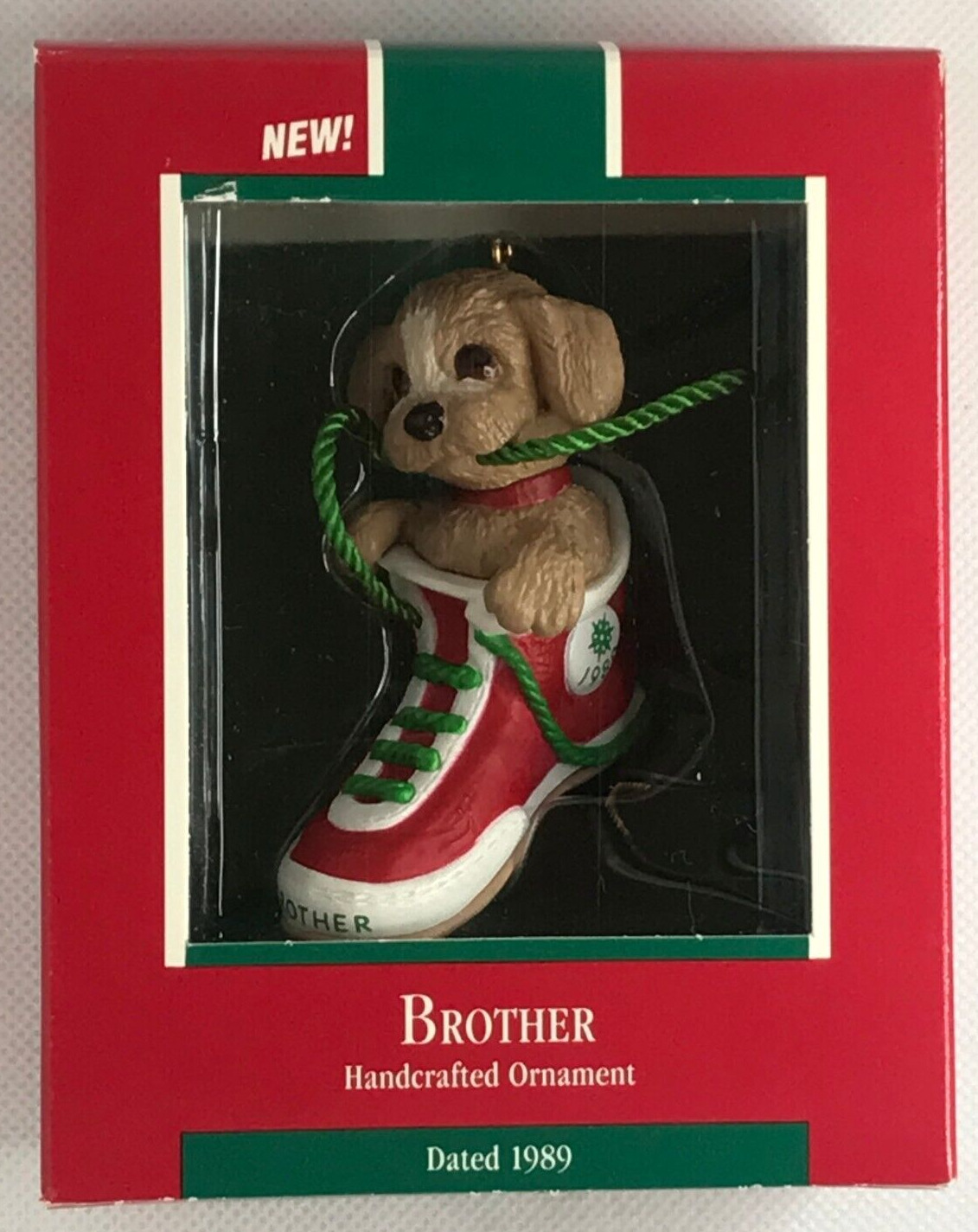 1989 Hallmark Keepsake Christmas Ornament Brother