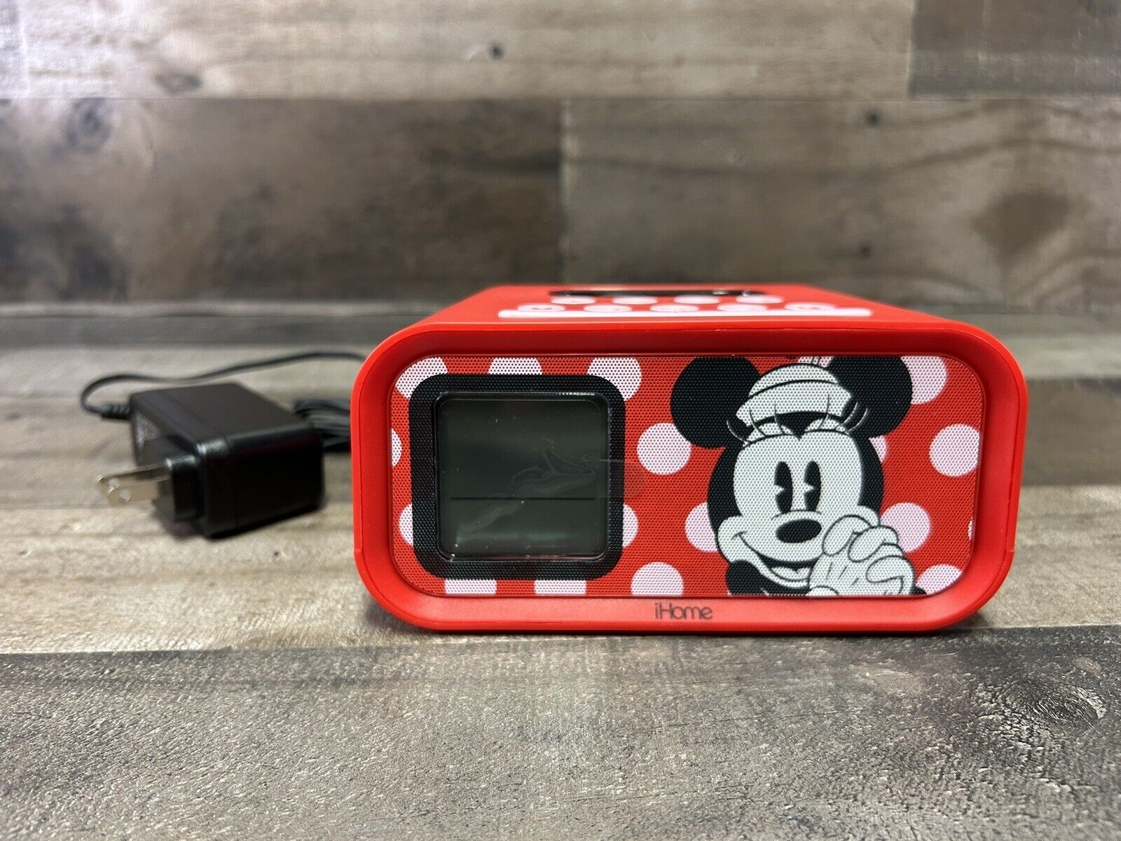Disney Mini Mouse ihome  iPod Alarm Clock Speaker