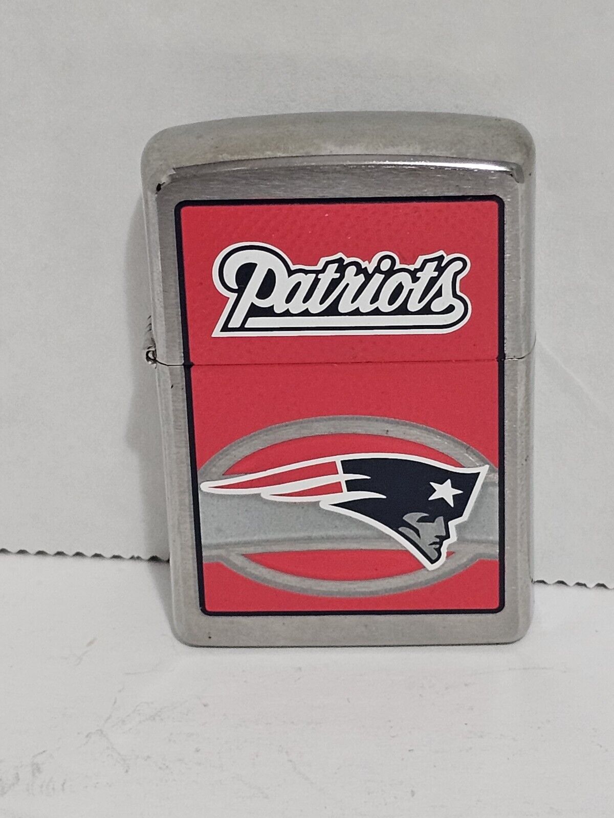 RARE New England Patriots Vintage Zippo Lighter BN