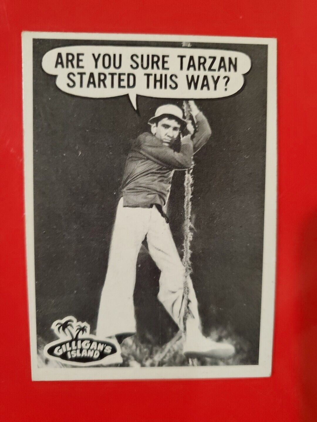 Rare 1965 Topps Gilligan's Island Are You Sure Tarzan Started This Way? #24