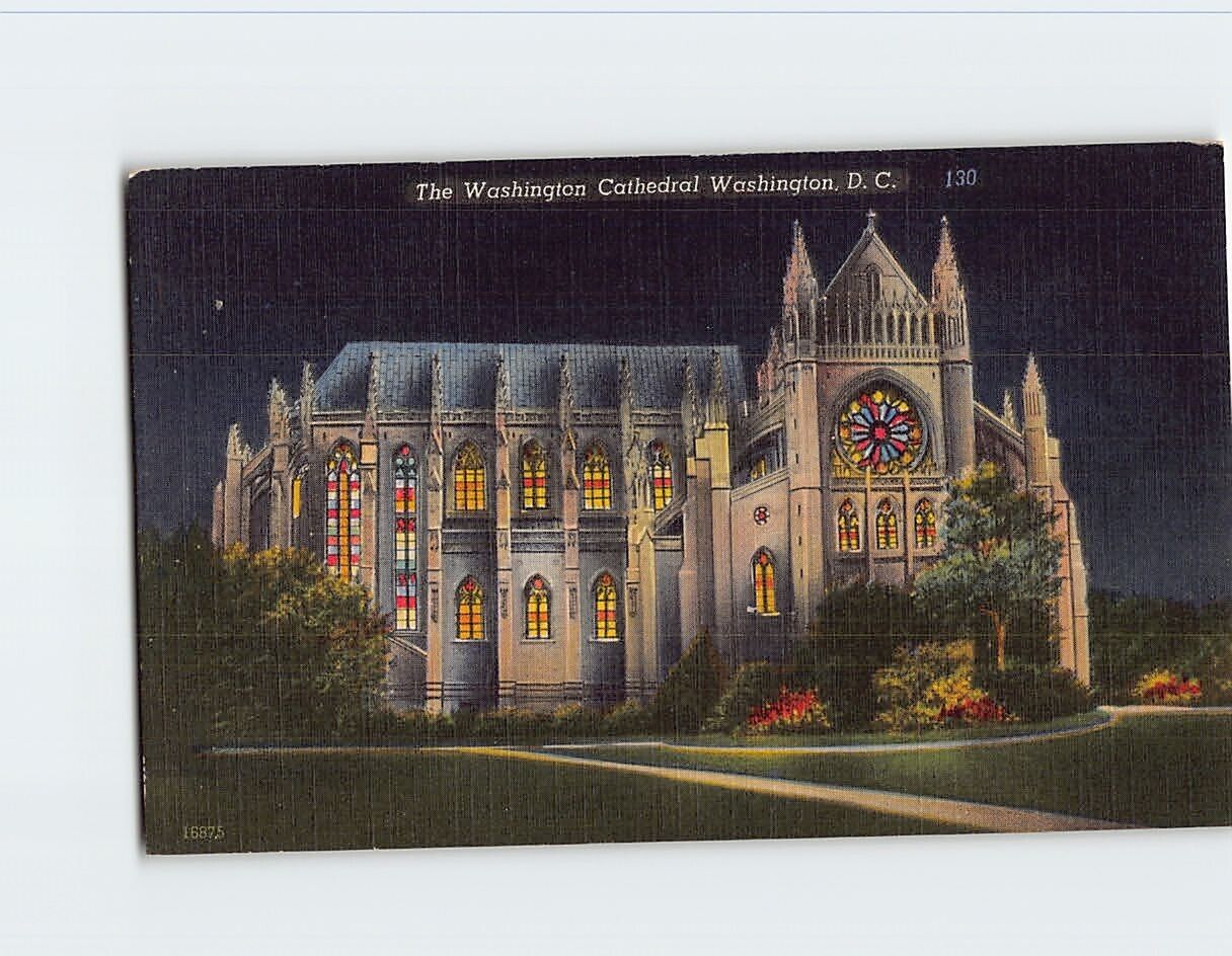 Postcard The Washington Cathedral Washington DC