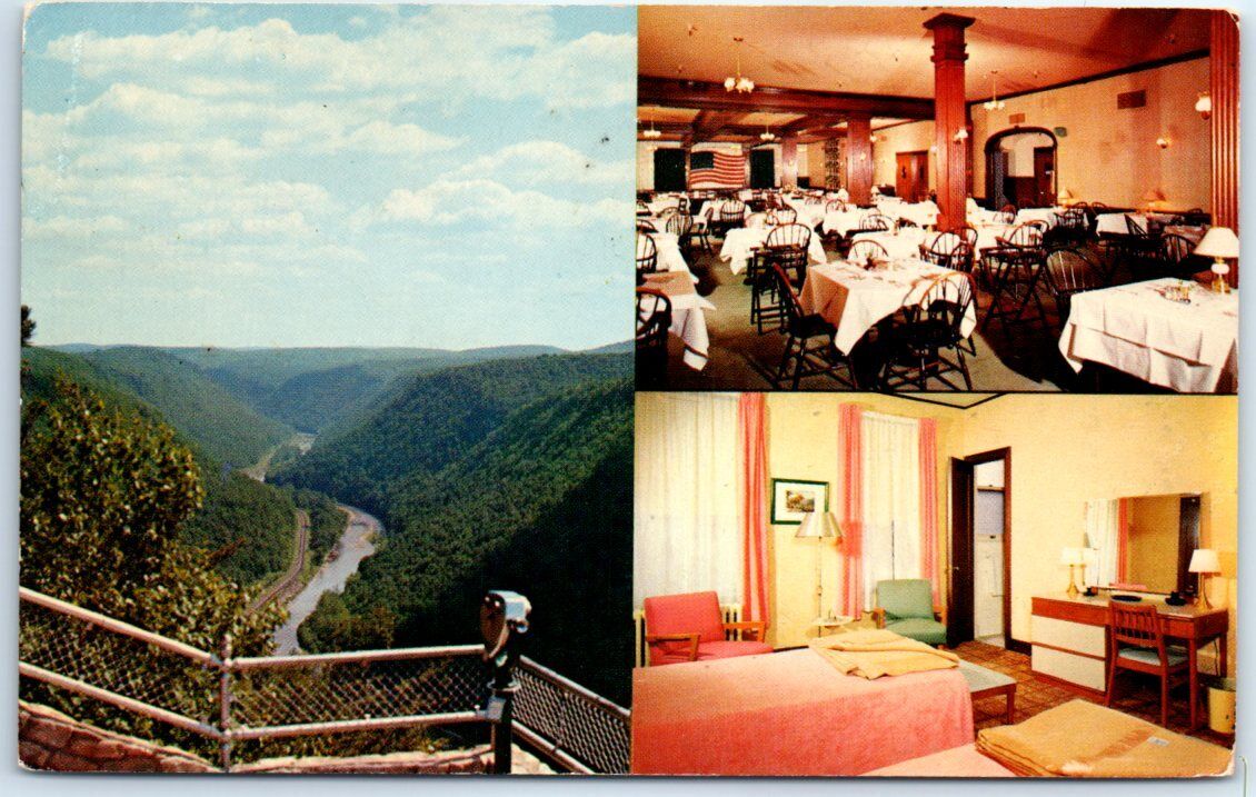 Postcard - The Penn-Wells Hotel - Wellsboro, Pennsylvania