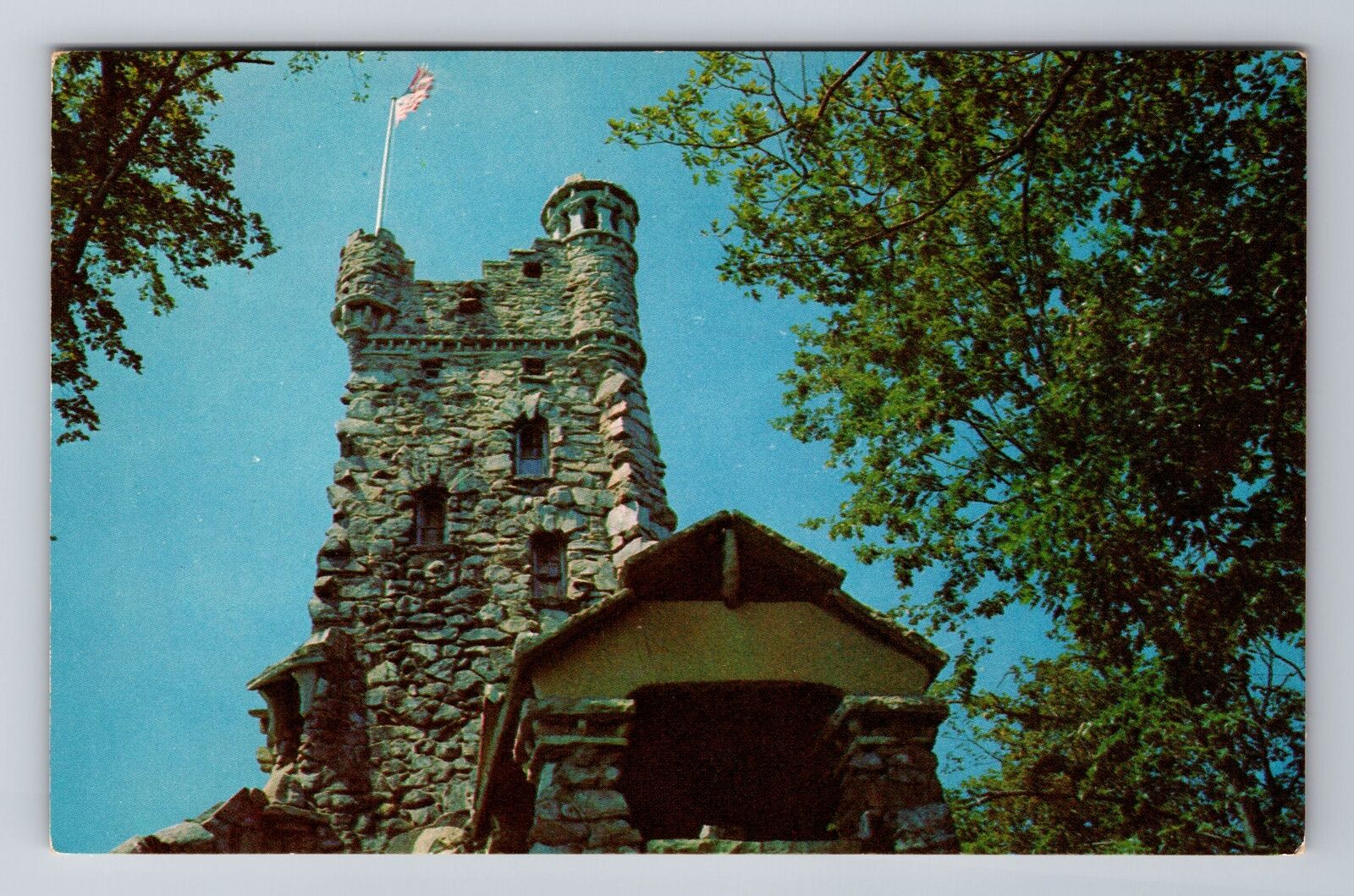 Thousand Islands NY-New York, Alster Towers, Antique, Vintage Souvenir Postcard