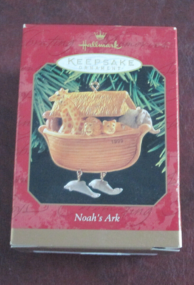 Hallmark Keepsake- Christmas Ornament ’Noah’s Ark’- 1999-MIB