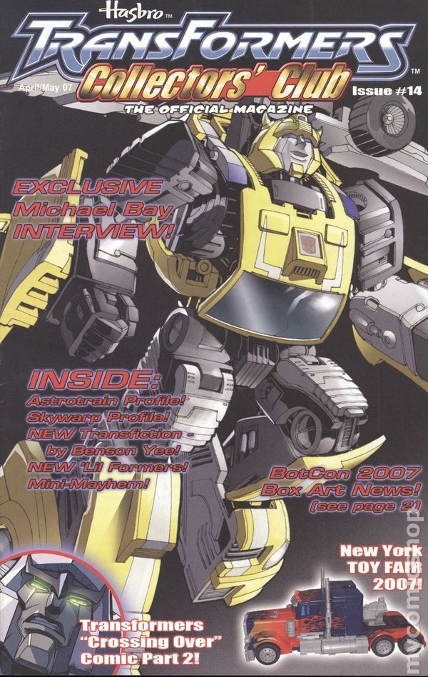 Transformers Collectors' Club #14 FN/VF 7.0 2007 Stock Image