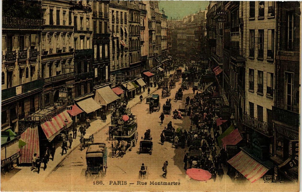 CPA PARIS 1e Rue Montmartre. (479546)