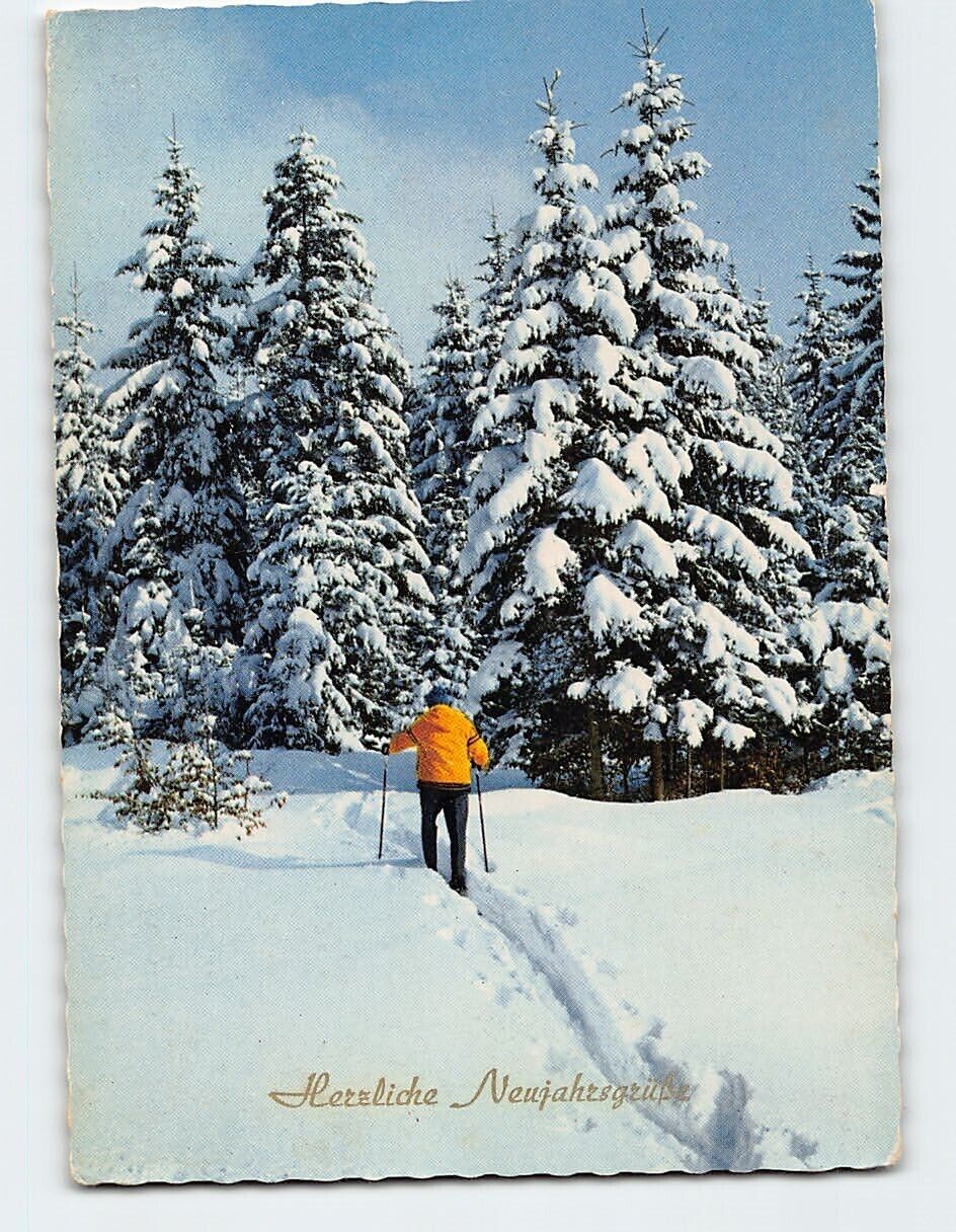Postcard Herzliche Neujahrsgrüße