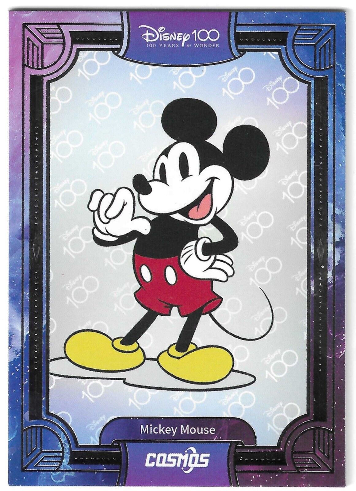 MICKEY MOUSE 2023 KAKAWOW COSMOS DISNEY 100 ALL-STAR BASE CDQ-B-01