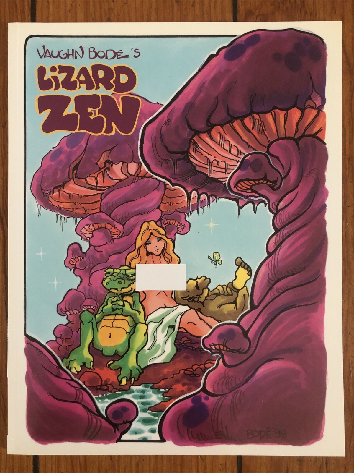 Vaughn Bode\'s Lizard Zen (Cheech Wizard) Fantagraphics Books 1998 NEW NM+