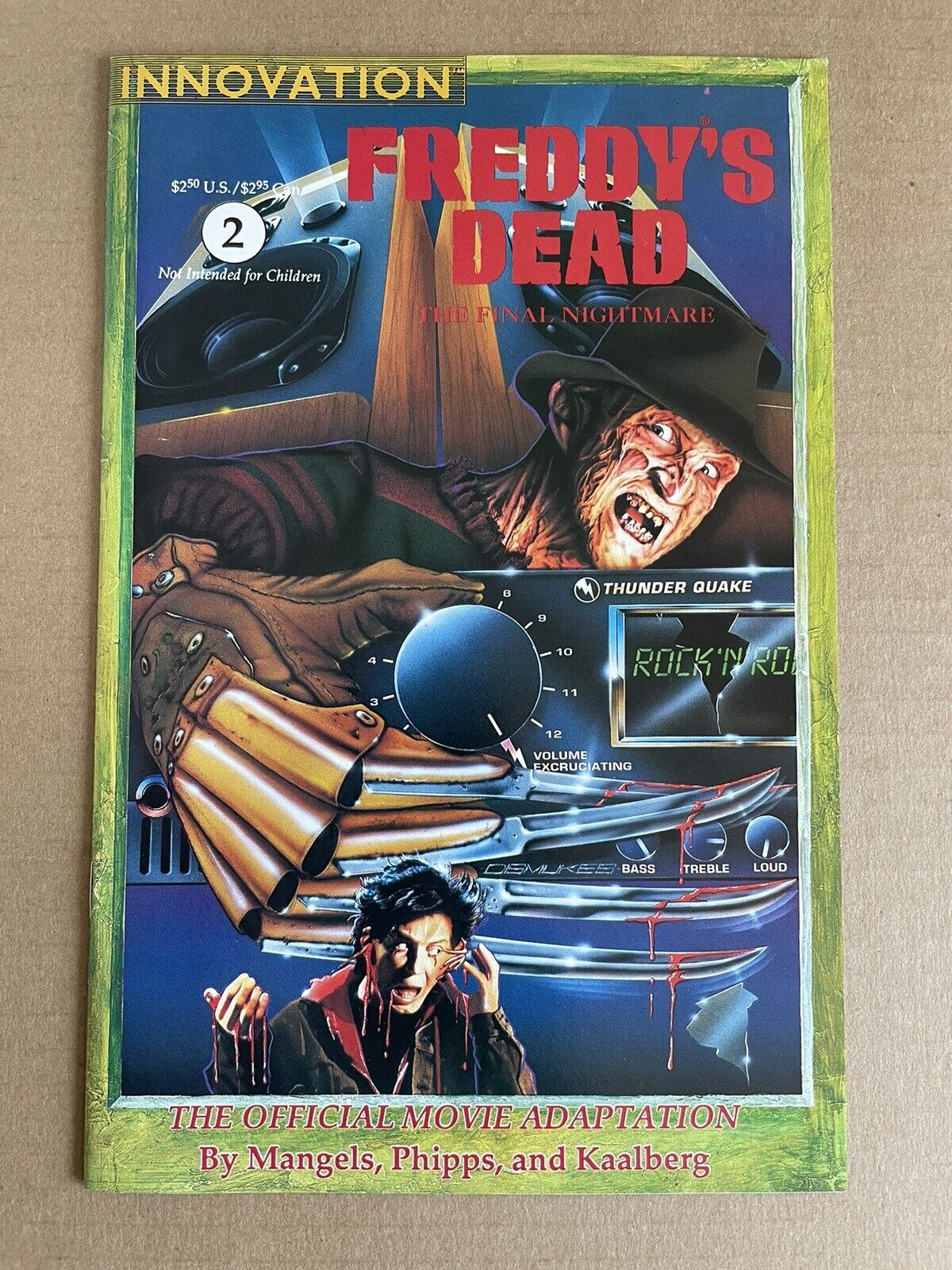 FREDDY'S DEAD: THE FINAL NIGHTMARE #2, INNOVATION COMICS, 1991