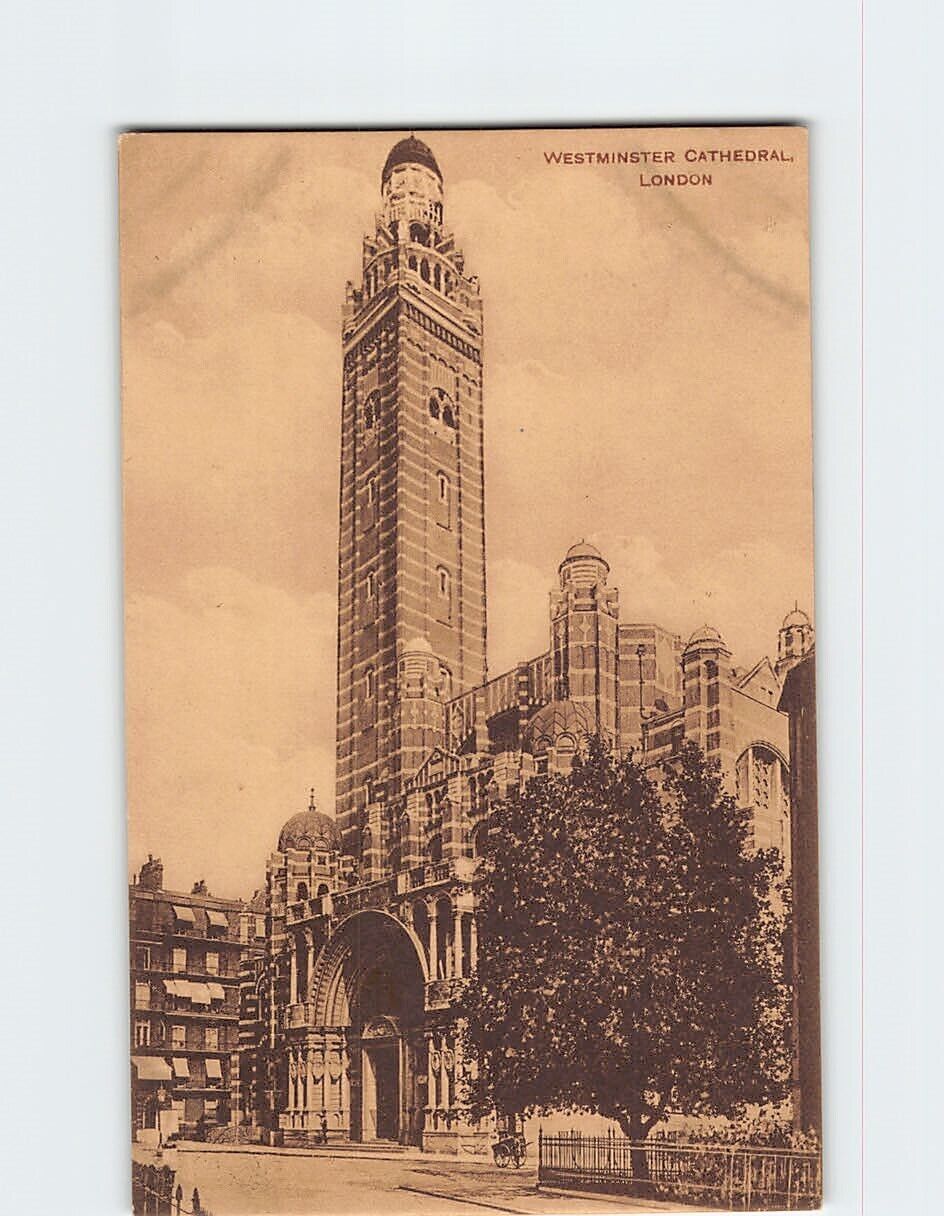 Postcard Westminster Cathedral London England
