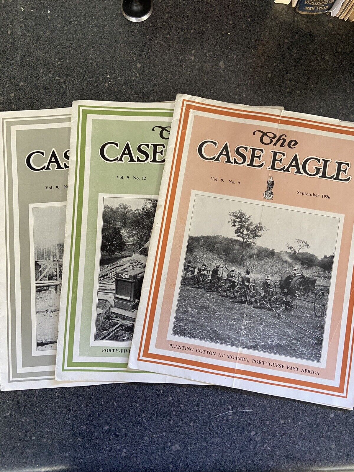 Original Case Eagle Magazine Lot