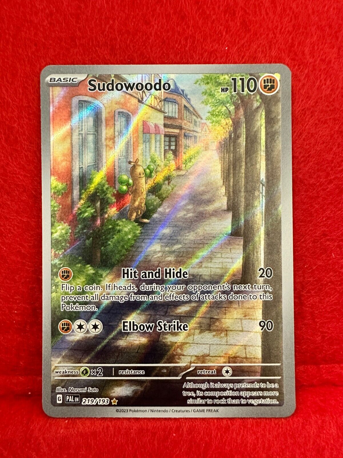 Sudowoodo 219/193, Paldea Evolved, Pokemon, NM