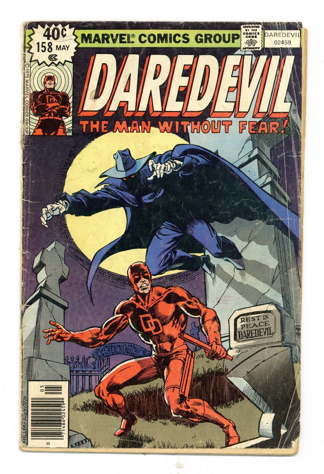 Daredevil #158 GD- 1.8 1979