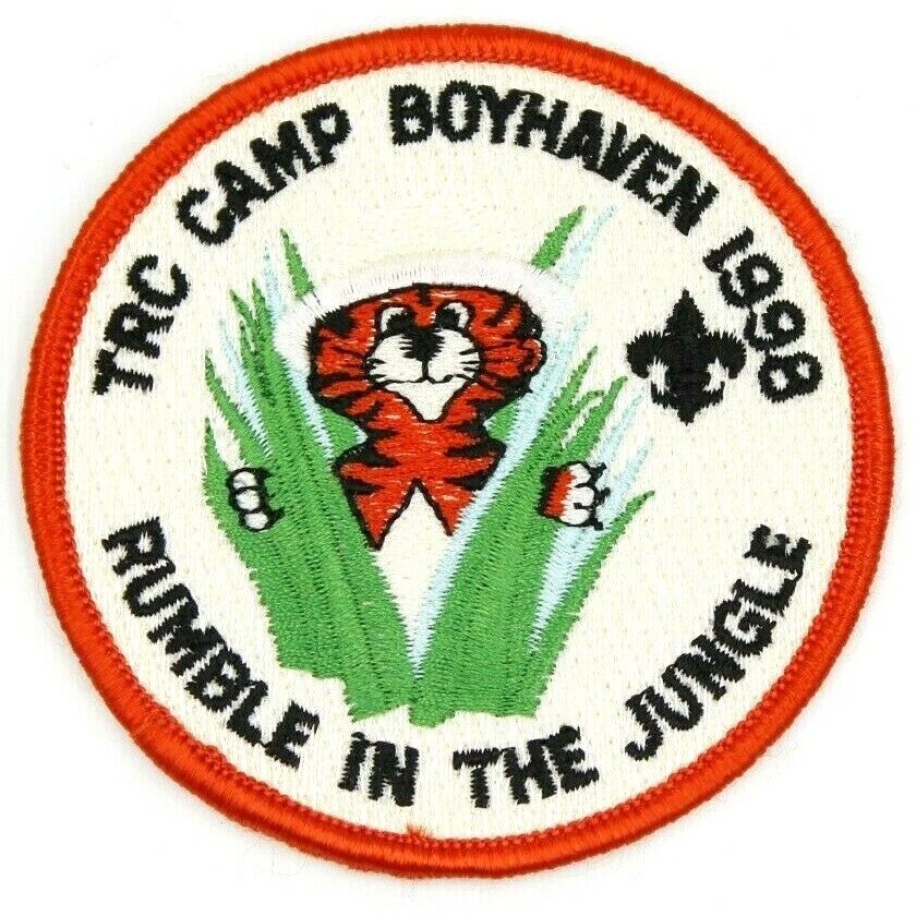 1998 Camp Boyhaven Twin Rivers Council Patch Boy Scouts BSA New York