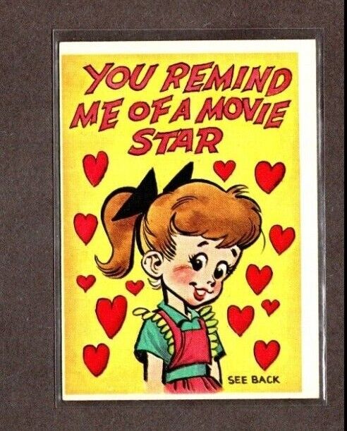 1959 Topps FUNNY VALENTINES cards  - **YOU CHOOSE**