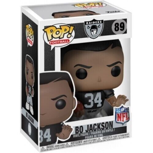 Funko POP NFL Oakland Raiders Bo Jackson #89 w/ Pop Protector