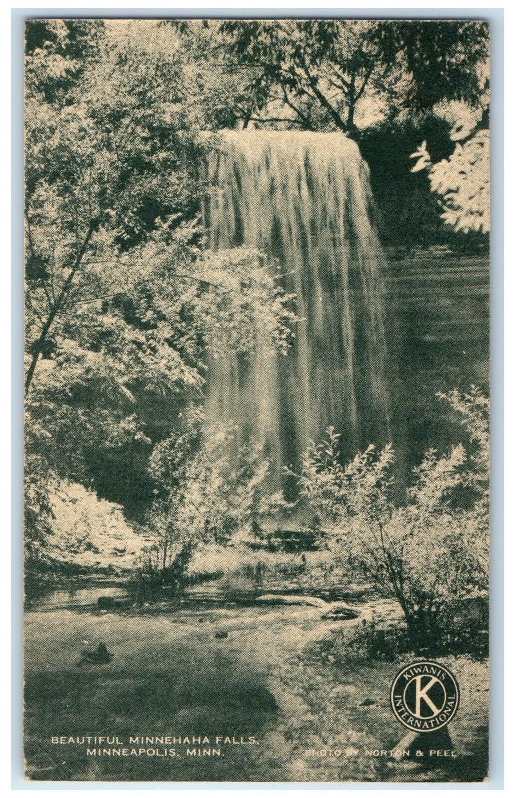 c1910's Beautiful Minnehaha Falls Minneapolis Minnesota MN Unposted Postcard