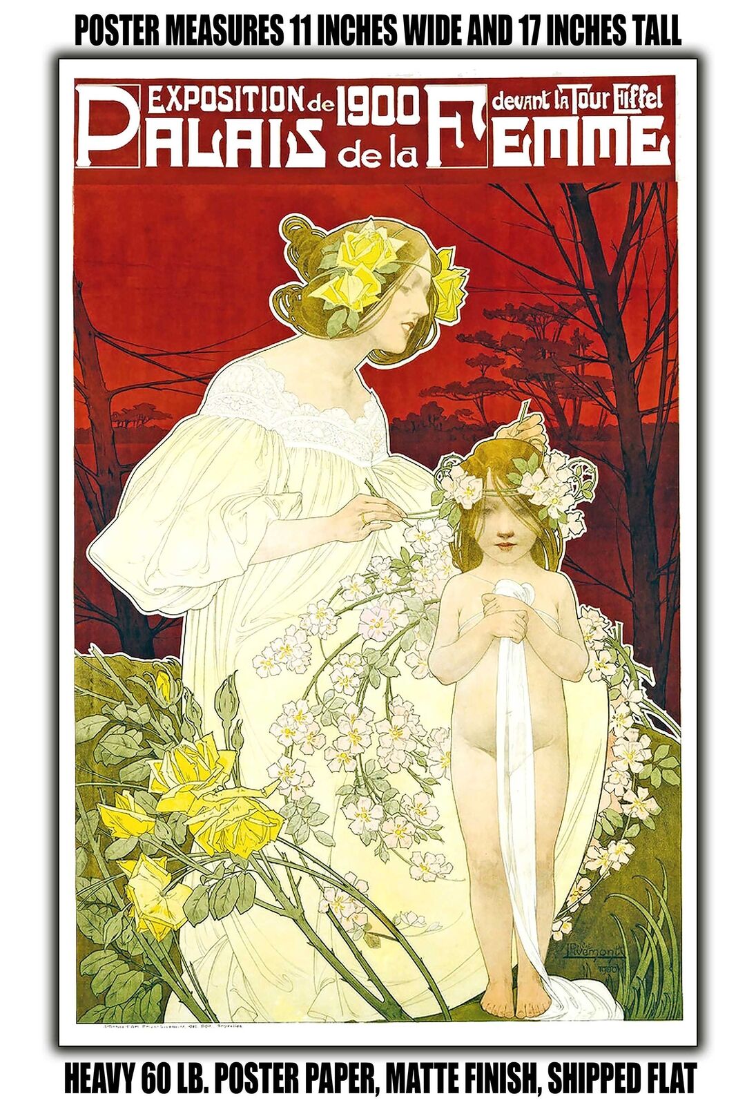11x17 POSTER - 1900 Palais de la Femme, 1900 exhibition