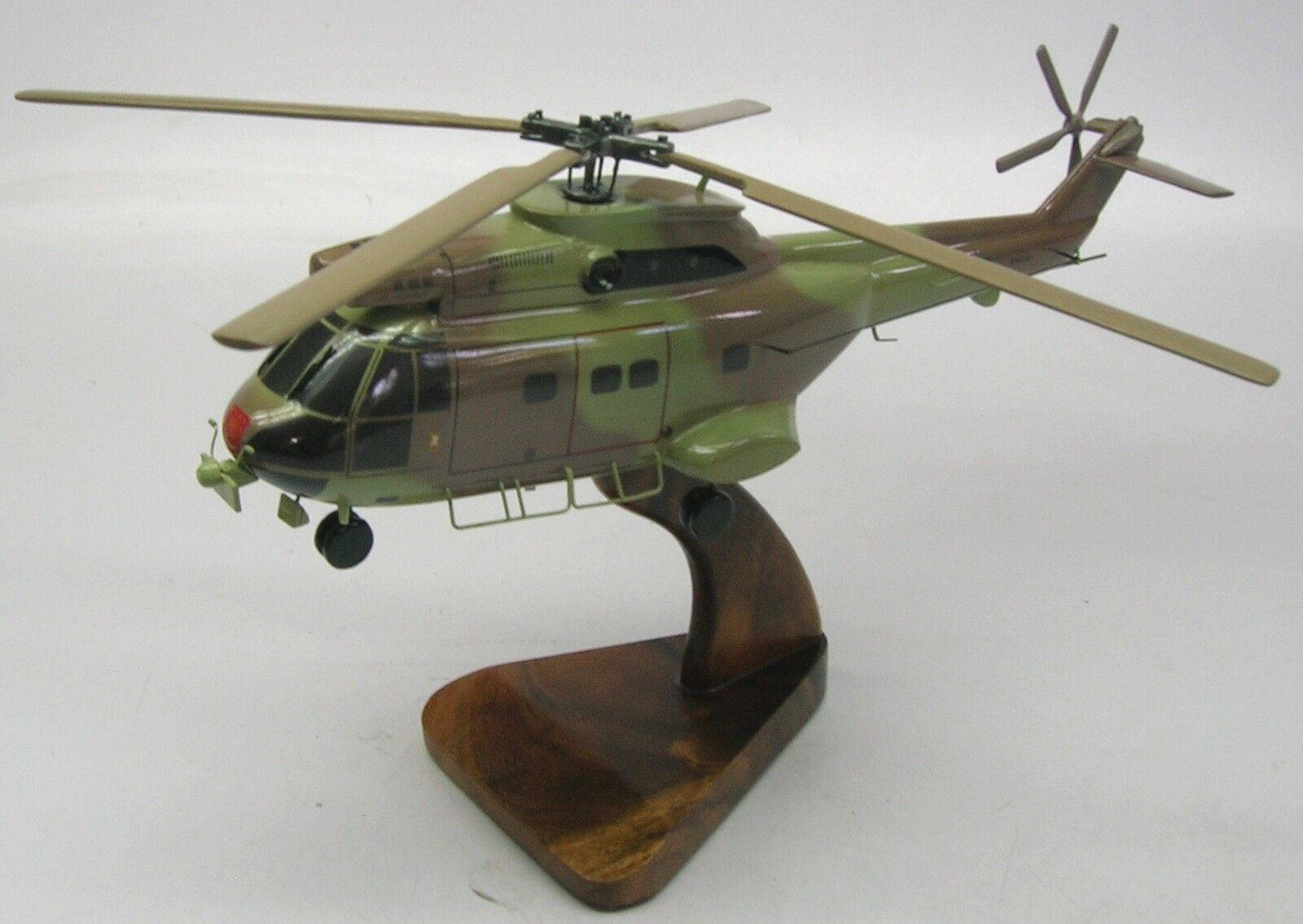 Aerospatiale SA-330 Puma Westland Helicopter Wood Model  Large 