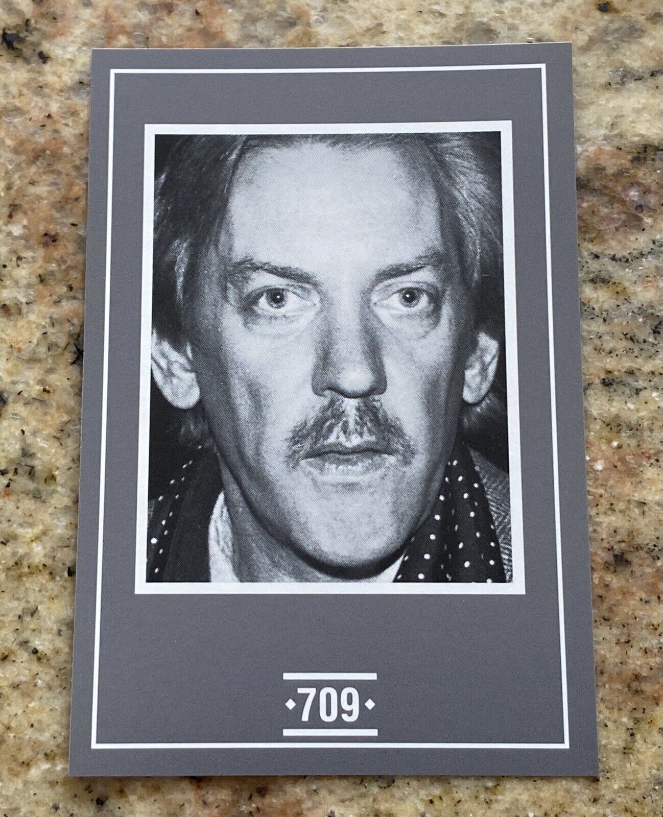 Donald Sutherland Rookie Card 1991 Face To Face Game Canada Games Animal House